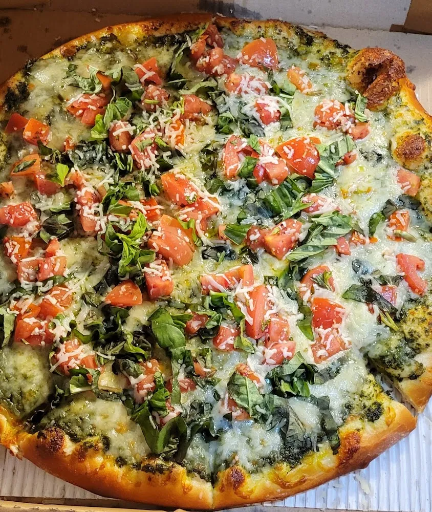 Margherita Pizza Pesto